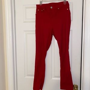 Red Rue 21 skinny jeans